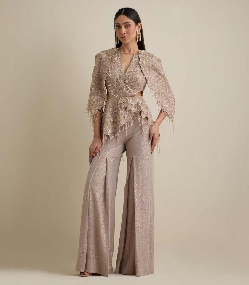 Draped Jumpsuit