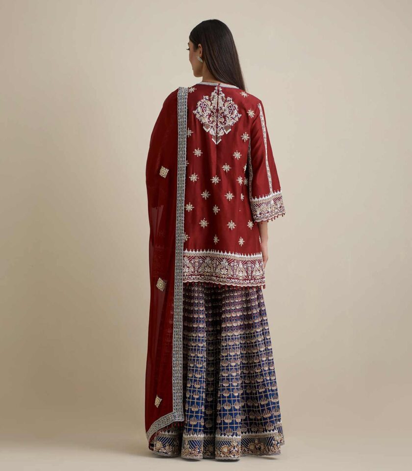 Sharara set with dupatta - Image 2