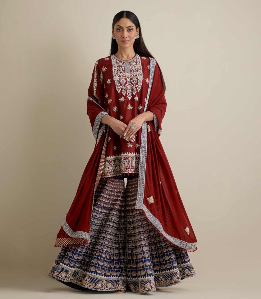 Sharara set with dupatta