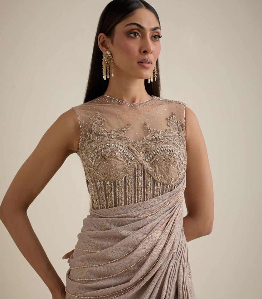 Draped Dress - Image 3